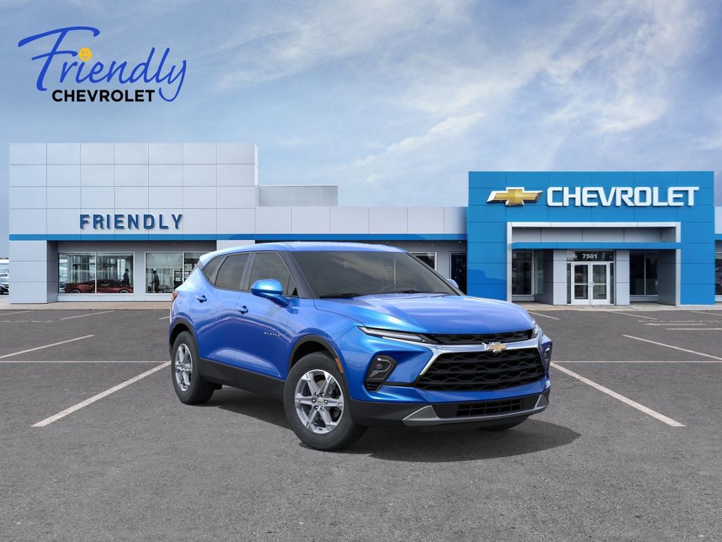 Riptide Blue Metallic 2026 Chevrolet Blazer SUV / Crossover 9-Speed Automatic Overdrive