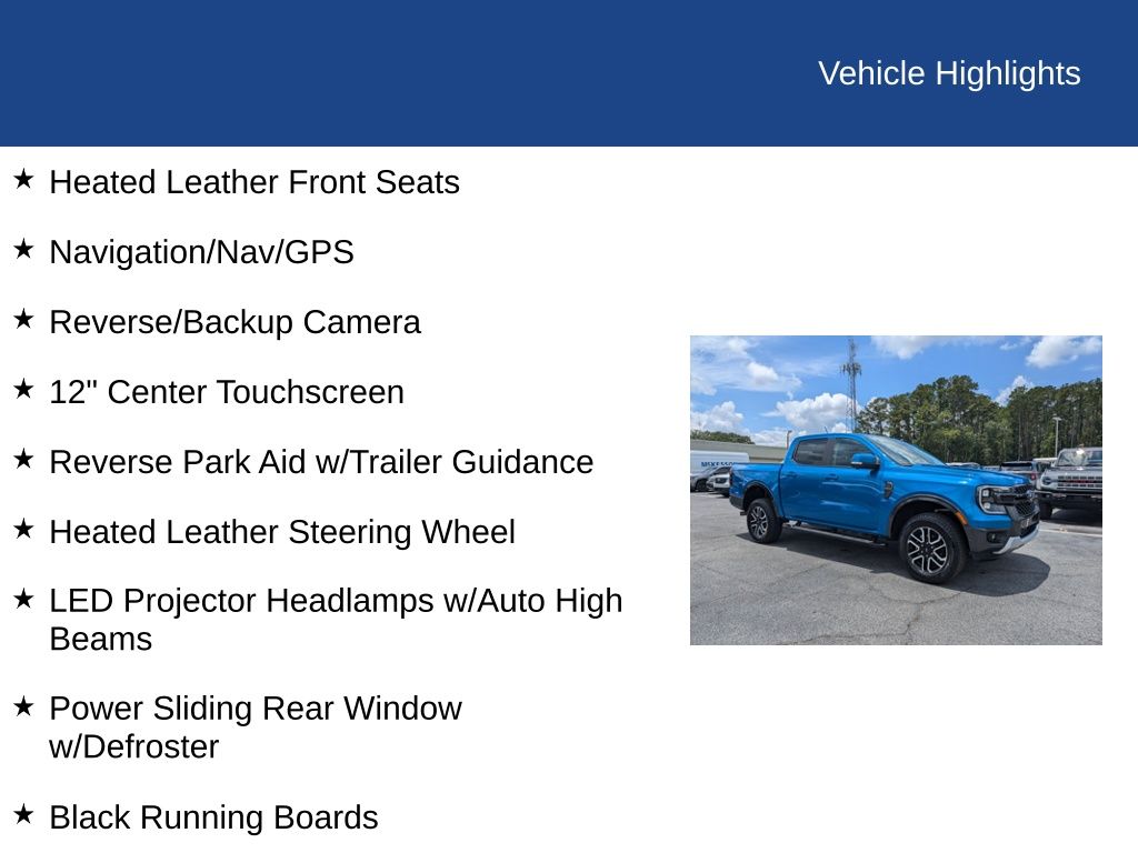 2024 Ford Ranger LARIAT