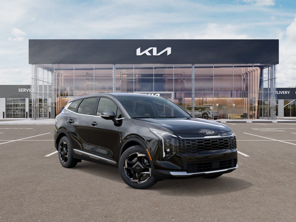 2027 Ebony Black Kia Sportage EX FWD