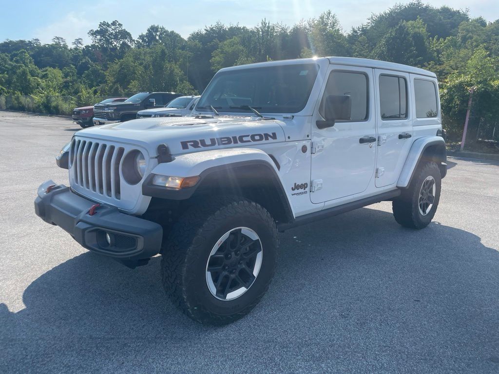 Bright White Clearcoat 2020 Jeep Wrangler SUV / Crossover Four-Wheel Drive 8-Speed Automatic