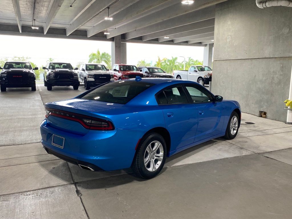 Used 2023 Dodge Charger SXT with VIN 2C3CDXBG1PH613193 for sale in Miami, FL