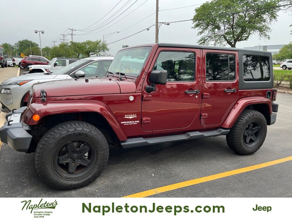 Red Rock Crystal Pearl 2010 Jeep Wrangler SUV / Crossover Four-Wheel Drive 4-Speed Automatic