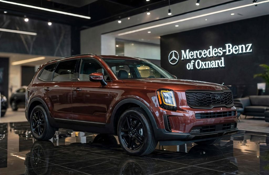Red Metallic 2024 Kia Telluride SUV / Crossover All-Wheel Drive 8-Speed Automatic