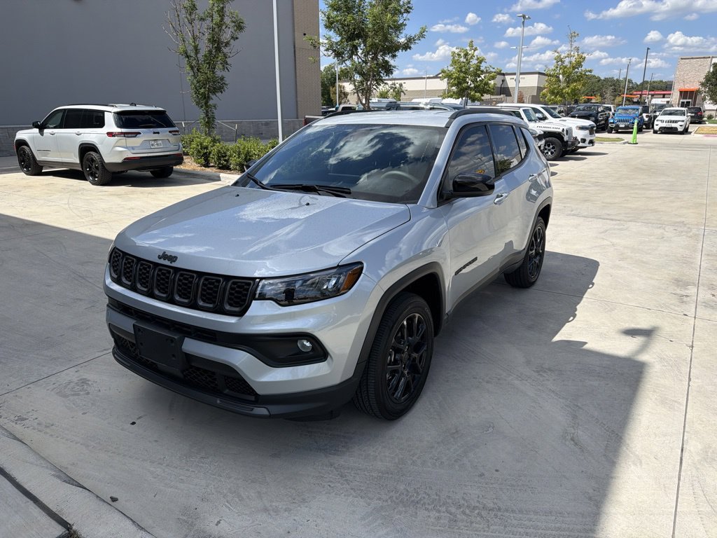 Silver 2026 Jeep Compass SUV / Crossover Four-Wheel Drive 8-Speed Automatic