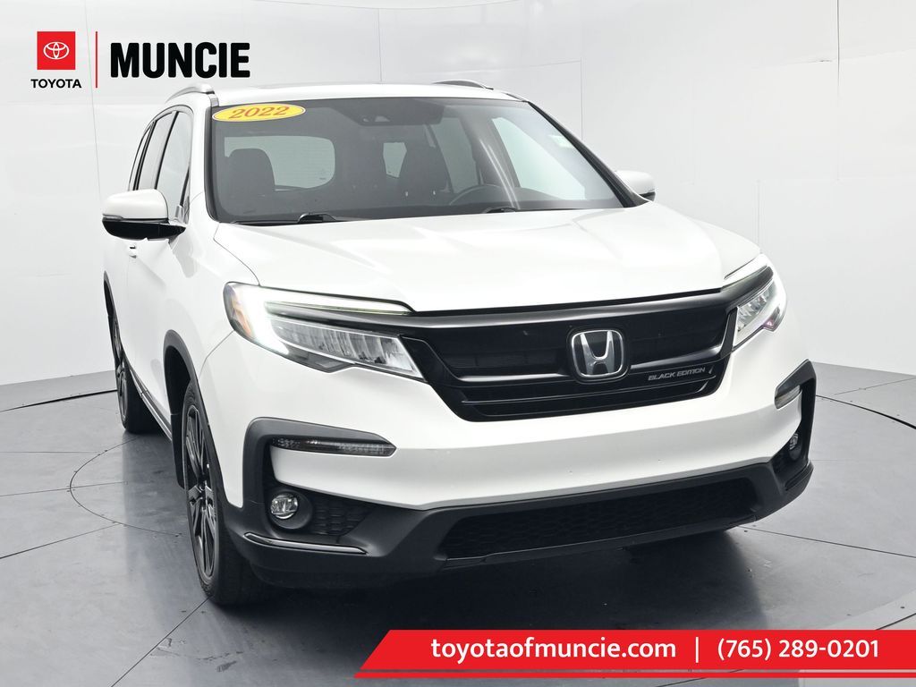 Platinum White Pearl 2022 Honda Pilot Black Edition AWD SUV / Crossover All-Wheel Drive 9-Speed Automatic