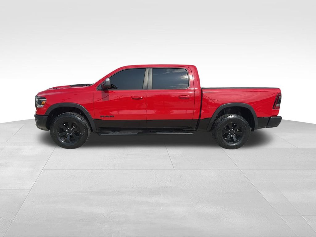 2021 Flame Red Clearcoat Ram 1500 Rebel 4X4 Truck