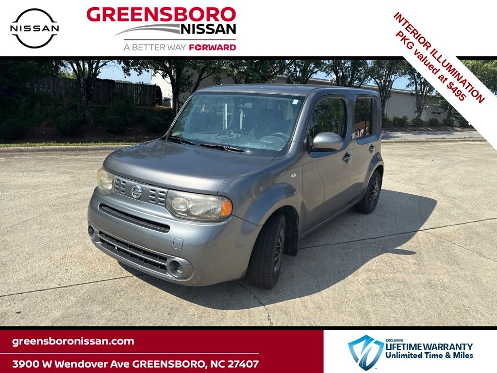 Gun Metallic Pearl Metallic 2013 Nissan Cube Wagon Front-Wheel Drive Continuously Variable Transmission