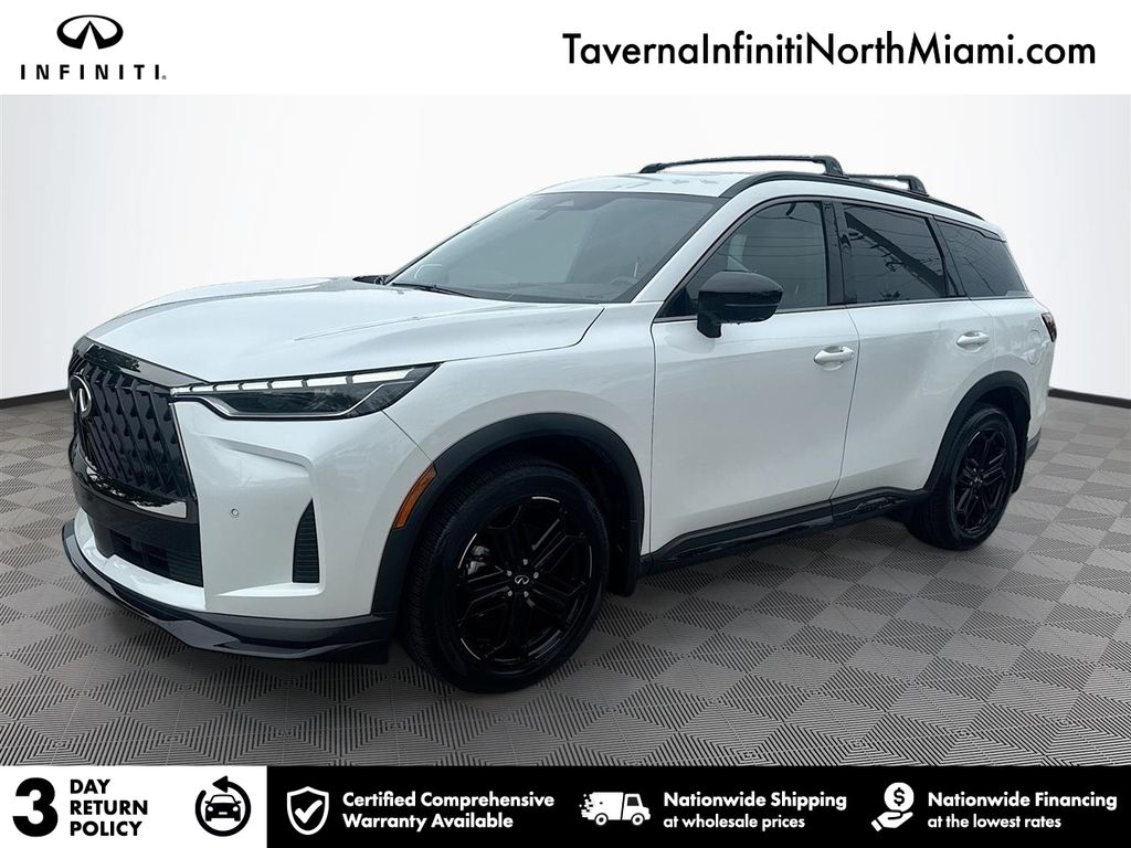White 2026 INFINITI QX60 SUV / Crossover All-Wheel Drive 9-Speed Automatic