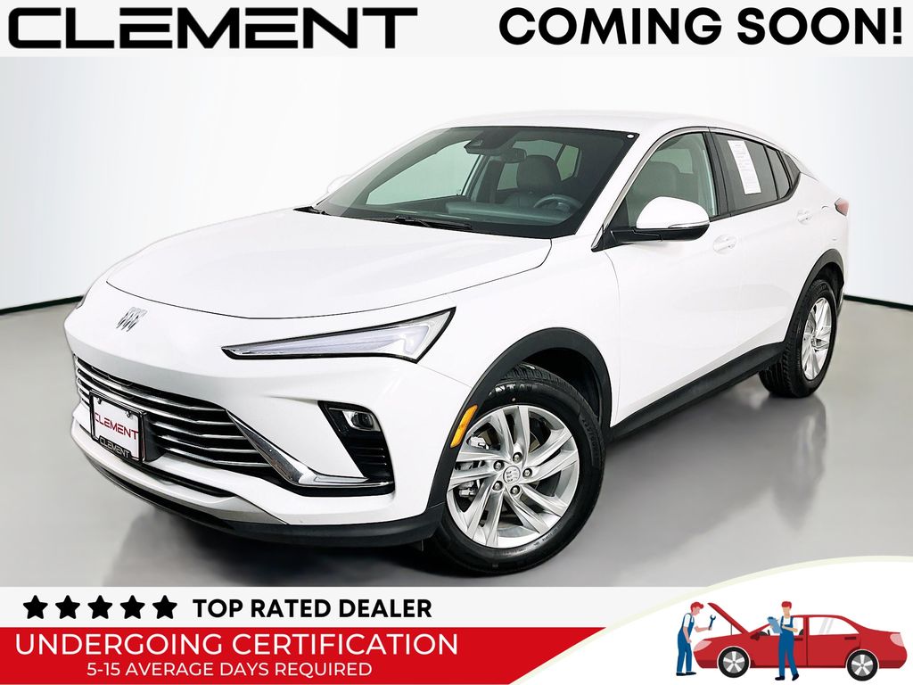 Summit White 2025 Buick Envista Preferred FWD SUV / Crossover Front-Wheel Drive 6-Speed Automatic