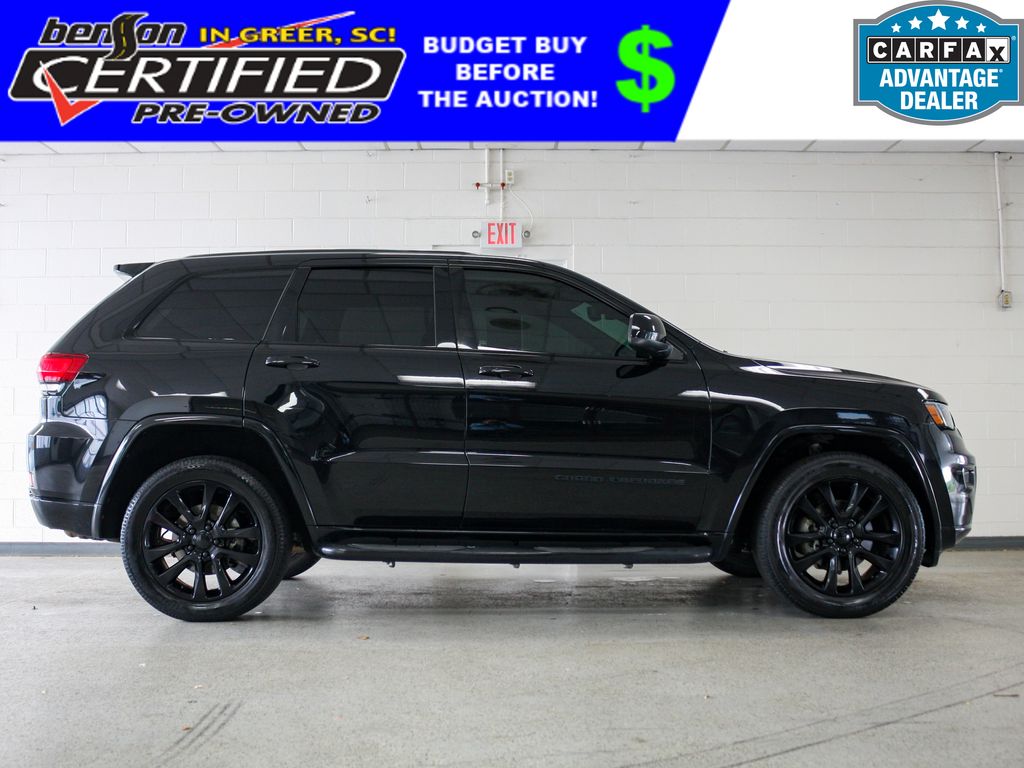 Diamond Black 2018 Jeep Grand Cherokee SUV / Crossover Four-Wheel Drive 8-Speed Automatic