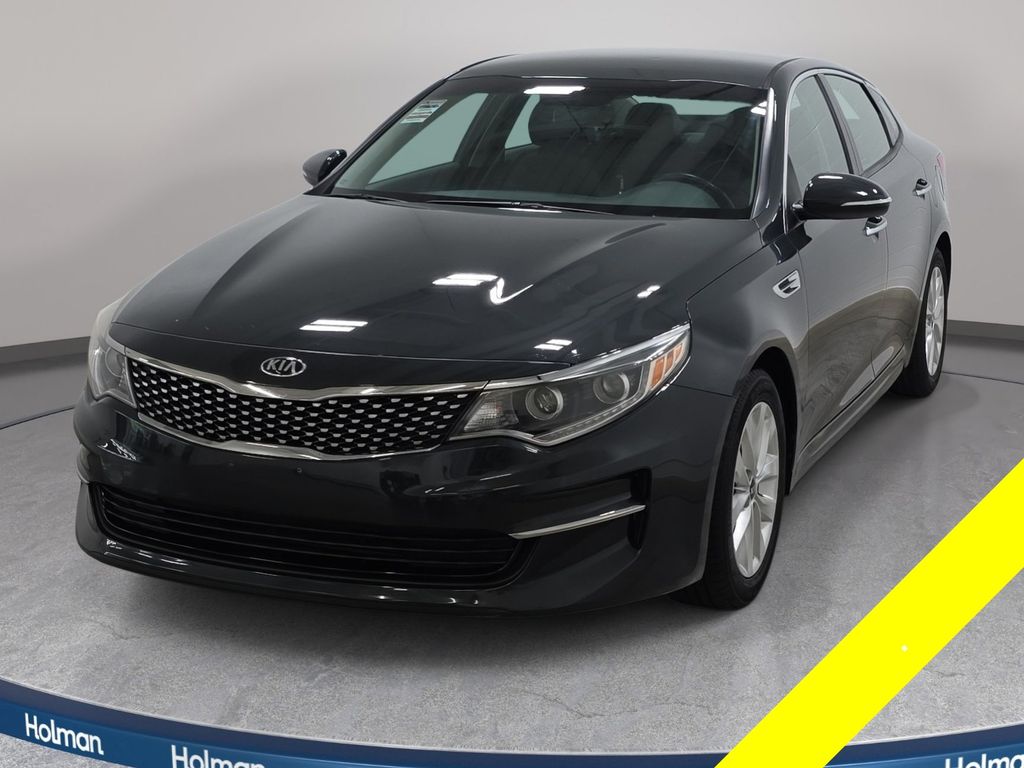 Moss Gray 2016 Kia Optima Sedan Front-Wheel Drive 6-Speed Automatic