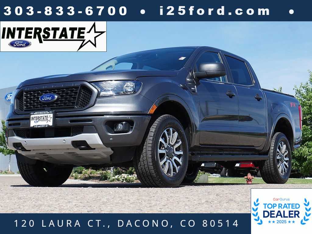 Gray (Magnetic Metallic) 2020 Ford Ranger Pickup Truck Four-Wheel Drive Automatic