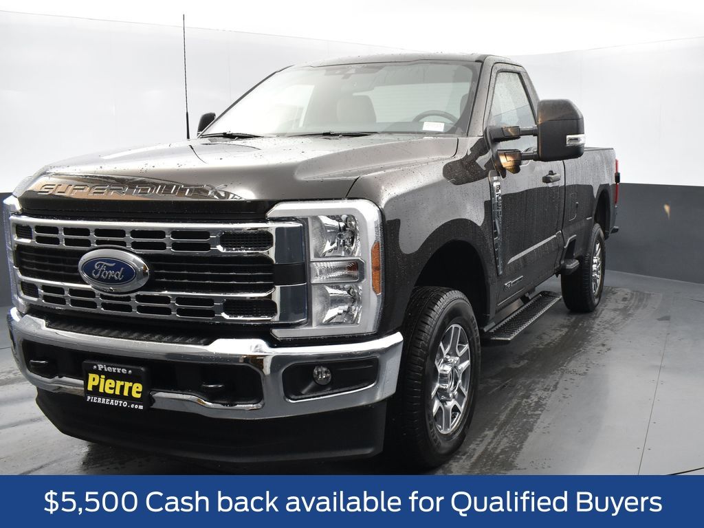 Bronze Metallic 2025 Ford F-250 Super Duty XLT Regular Cab LB 4WD Pickup Truck Four-Wheel Drive Automatic