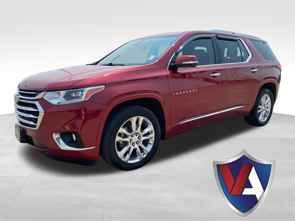 Cajun Red Tintcoat 2018 Chevrolet Traverse SUV / Crossover Four-Wheel Drive 9-Speed Automatic