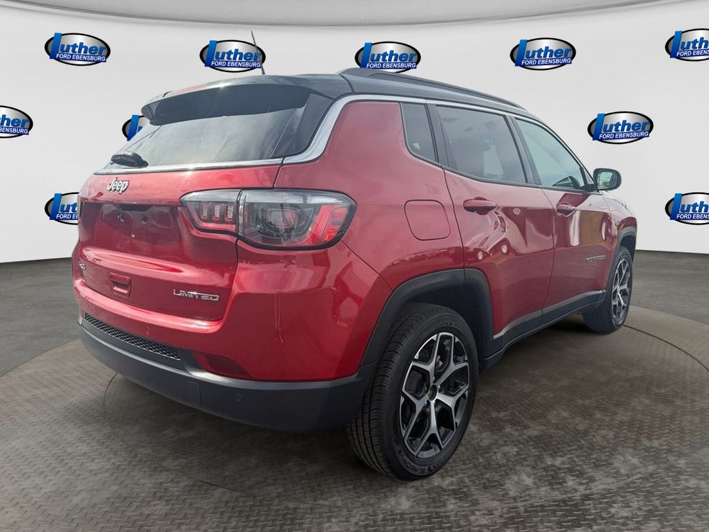 2024 Jeep Compass Limited Red at Carlisle Cadillac Buick GMC
