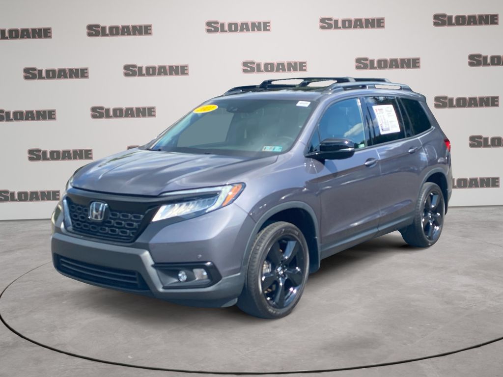 Gray (Modern Steel Metallic) 2021 Honda Passport SUV / Crossover All-Wheel Drive 9-Speed Automatic