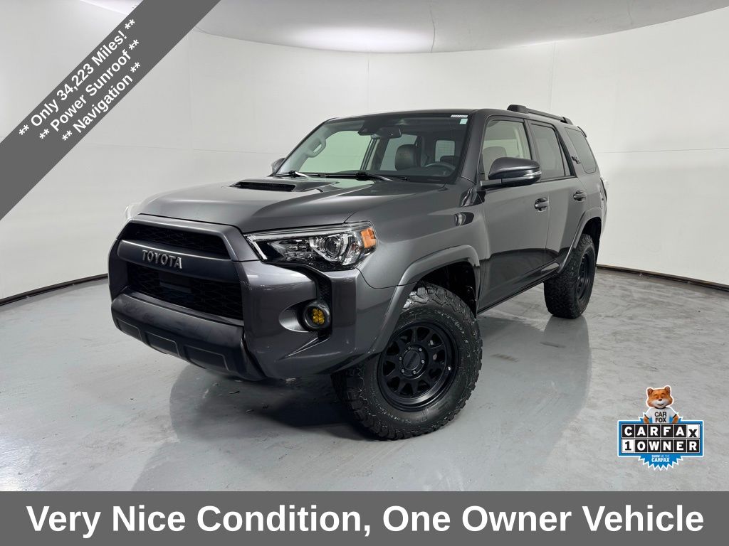 Magnetic Gray Metallic 2020 Toyota 4Runner TRD Off-Road Premium 4WD SUV / Crossover Four-Wheel Drive 5-Speed Automatic Overdrive