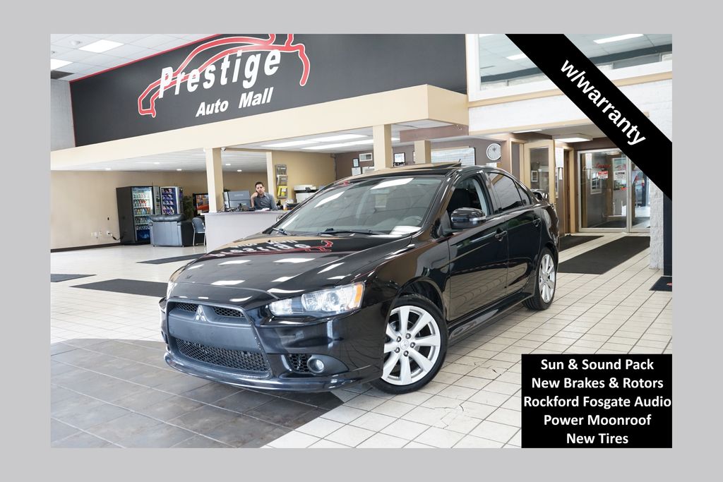 Black 2015 Mitsubishi Lancer Sedan