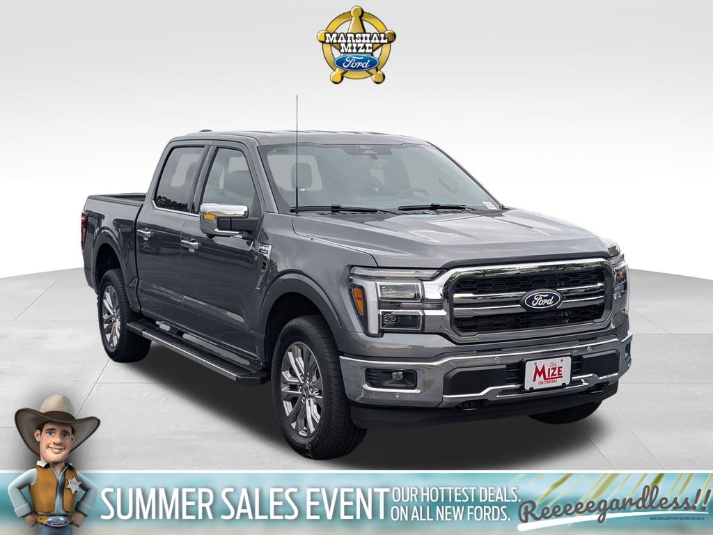 Carbonized Gray Metallic 2026 Ford F-150 Pickup Truck Four-Wheel Drive Automatic