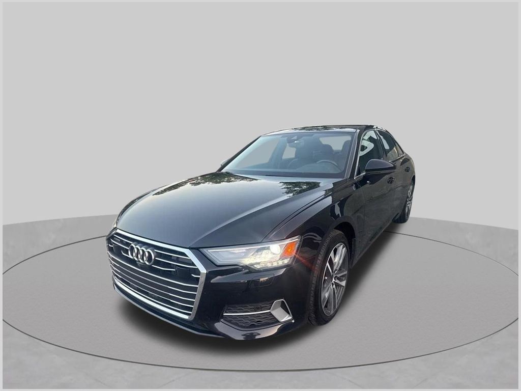 Black 2023 Audi A6 Sedan All-Wheel Drive 7-Speed Automatic