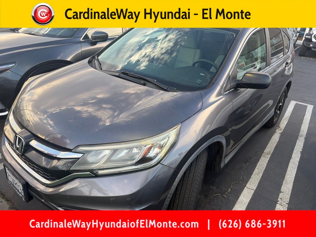 Gray (Modern Steel Metallic) 2016 Honda CR-V SUV / Crossover Front-Wheel Drive Continuously Variable Transmission