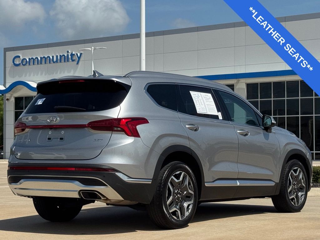 2023 Hyundai Santa Fe Limited Silver at North Houston Mitsubishi