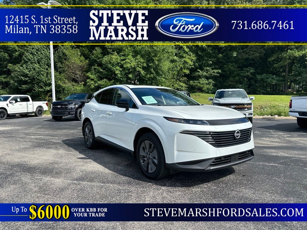 Everest White Pearl Tricoat 2025 Nissan Murano SUV / Crossover All-Wheel Drive 9-Speed Automatic