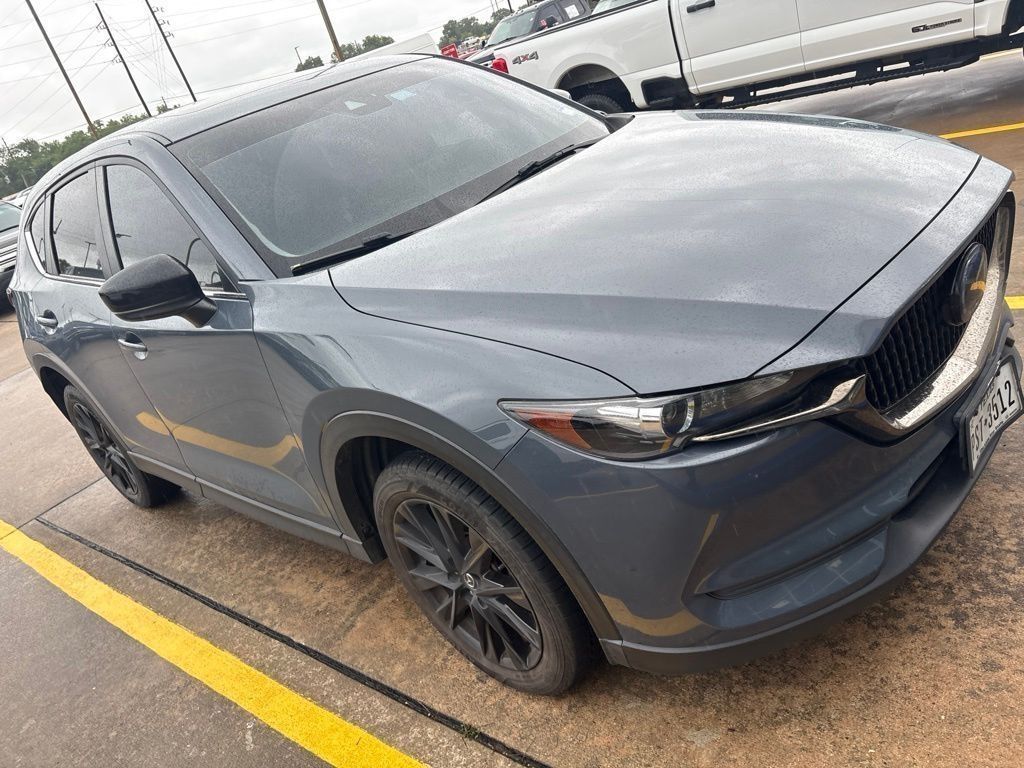2021 Mazda CX-5 Carbon Edition Turbo Gray at DeMontrond Automotive Group