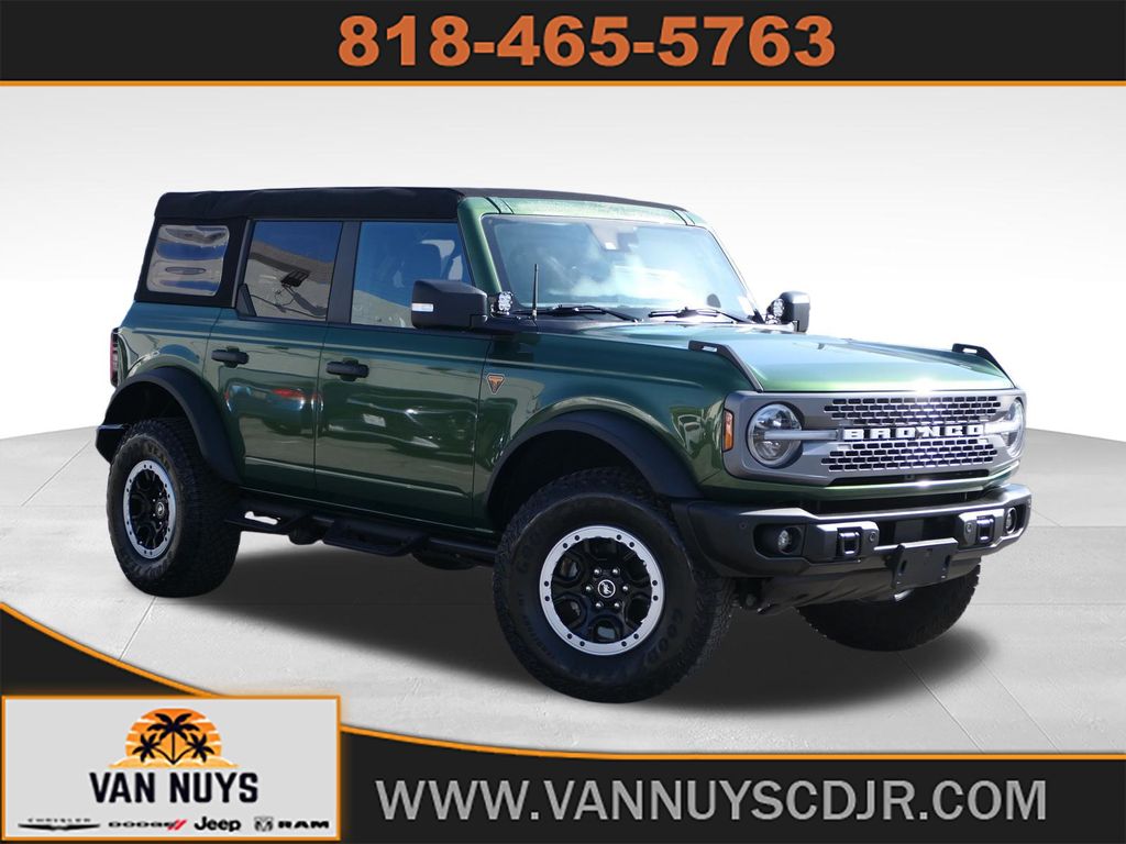 Eruption Green Metallic 2023 Ford Bronco SUV / Crossover Four-Wheel Drive Automatic
