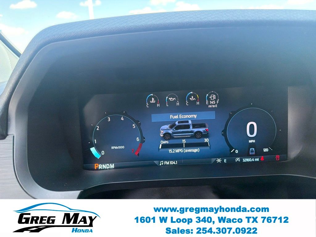 2024 Ford F-150 XL White at Greg May Honda