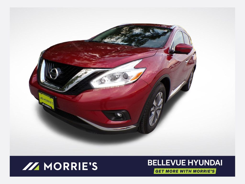 Cayenne Red Metallic 2017 Nissan Murano SUV / Crossover All-Wheel Drive Continuously Variable Transmission
