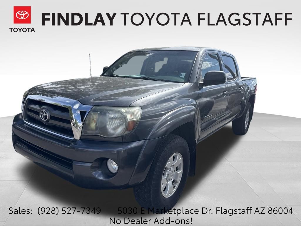 Magnetic Gray Metallic 2009 Toyota Tacoma Pickup Truck Four-Wheel Drive 5-Speed Automatic Overdrive
