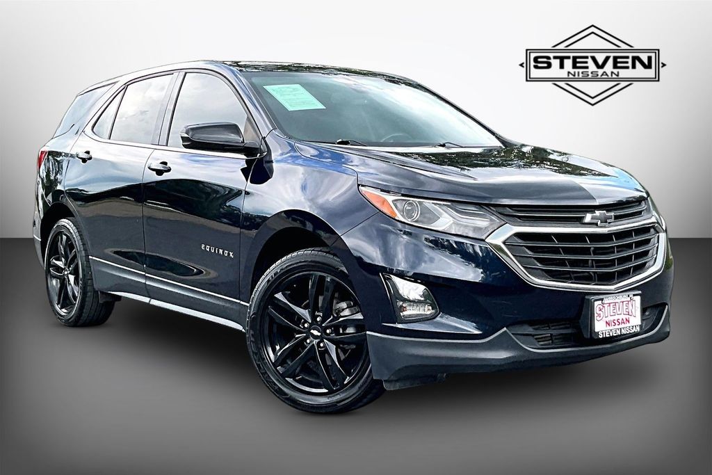 Midnight Blue Metallic 2020 Chevrolet Equinox SUV / Crossover Four-Wheel Drive 6-Speed Automatic Overdrive