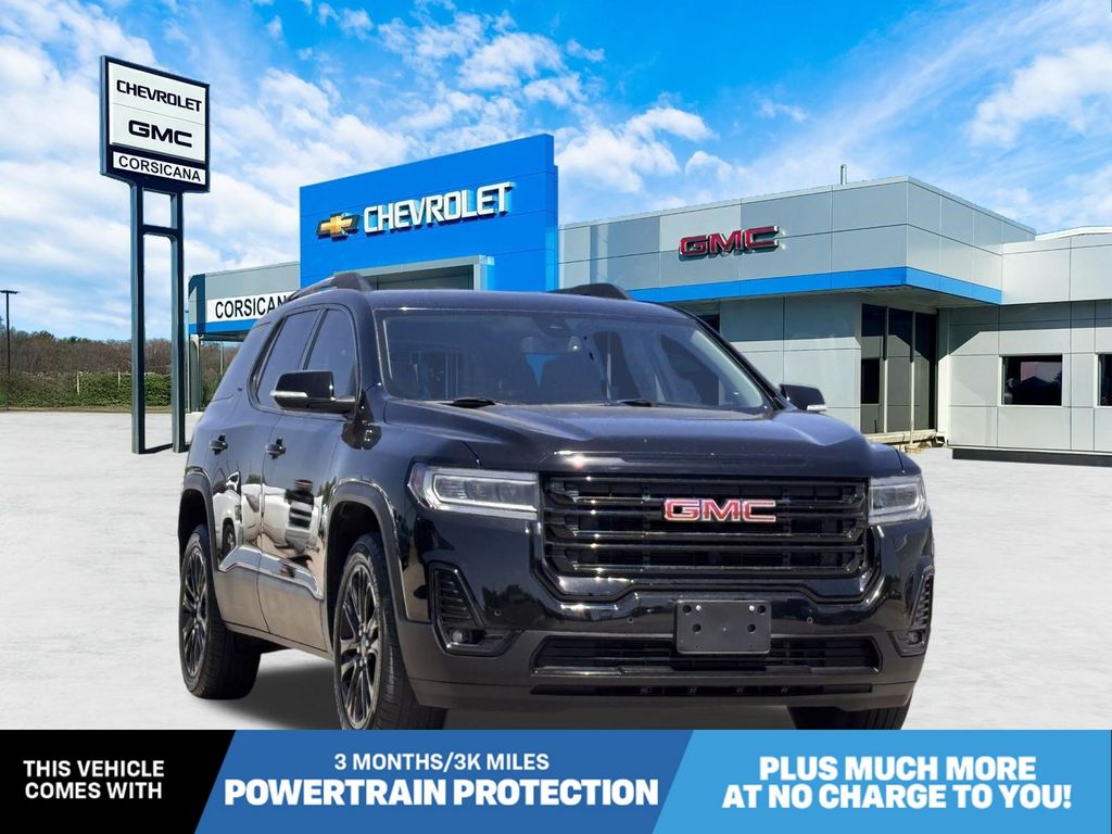 Black (Ebony Twilight Metallic) 2023 GMC Acadia SUV / Crossover Front-Wheel Drive 9-Speed Automatic