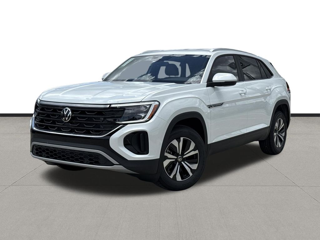 2026 Volkswagen Atlas Cross Sport 2.0T SE White at DeMontrond Auto Country