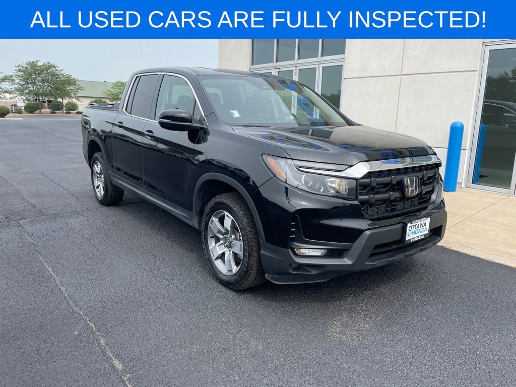 Nh-731p/Crystal_Bl 2025 Honda Ridgeline Pickup Truck All-Wheel Drive 9-Speed Automatic