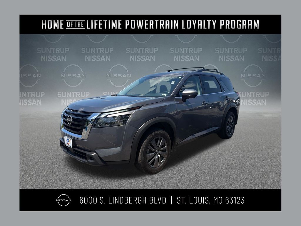 Gray (Gun Metallic) 2025 Nissan Pathfinder SUV / Crossover Front-Wheel Drive 9-Speed Automatic