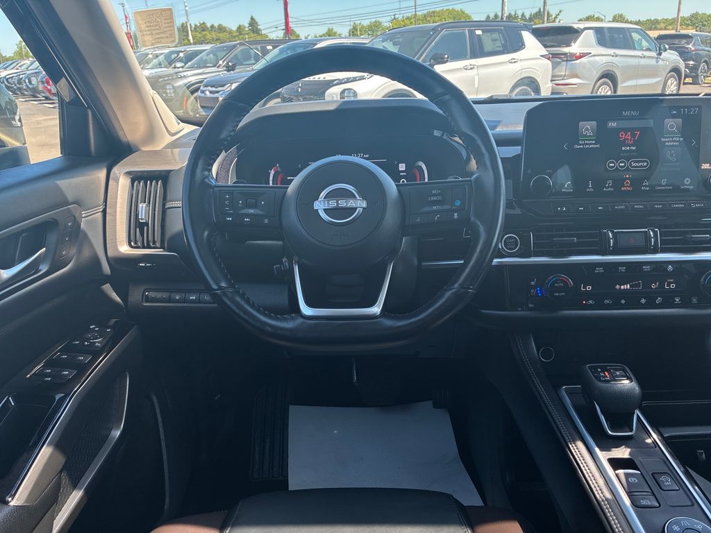 2024 Nissan Pathfinder Platinum Black at South Hills Kia