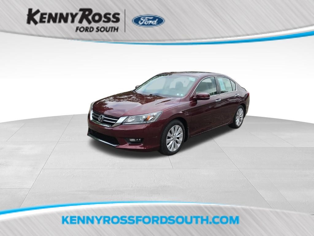 San Marino Red 2014 Honda Accord Sedan Front-Wheel Drive Continuously Variable Transmission