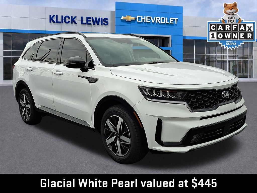2021 Kia Sorento EX White at Bob Ruth Ford