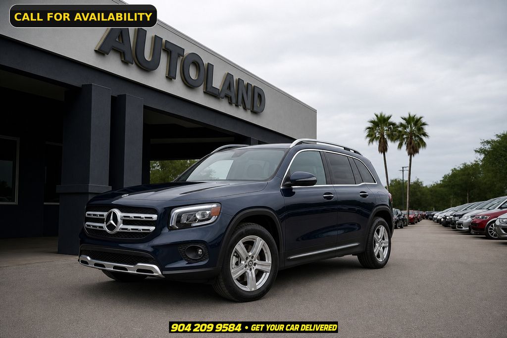 Blue Metallic 2021 Mercedes-Benz GLB SUV / Crossover Front-Wheel Drive 8-Speed Automatic