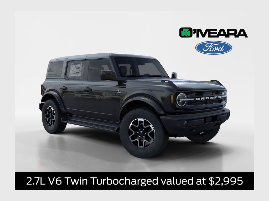 Shadow Black 2026 Ford Bronco Outer Banks 4-Door 4WD SUV / Crossover Four-Wheel Drive Automatic