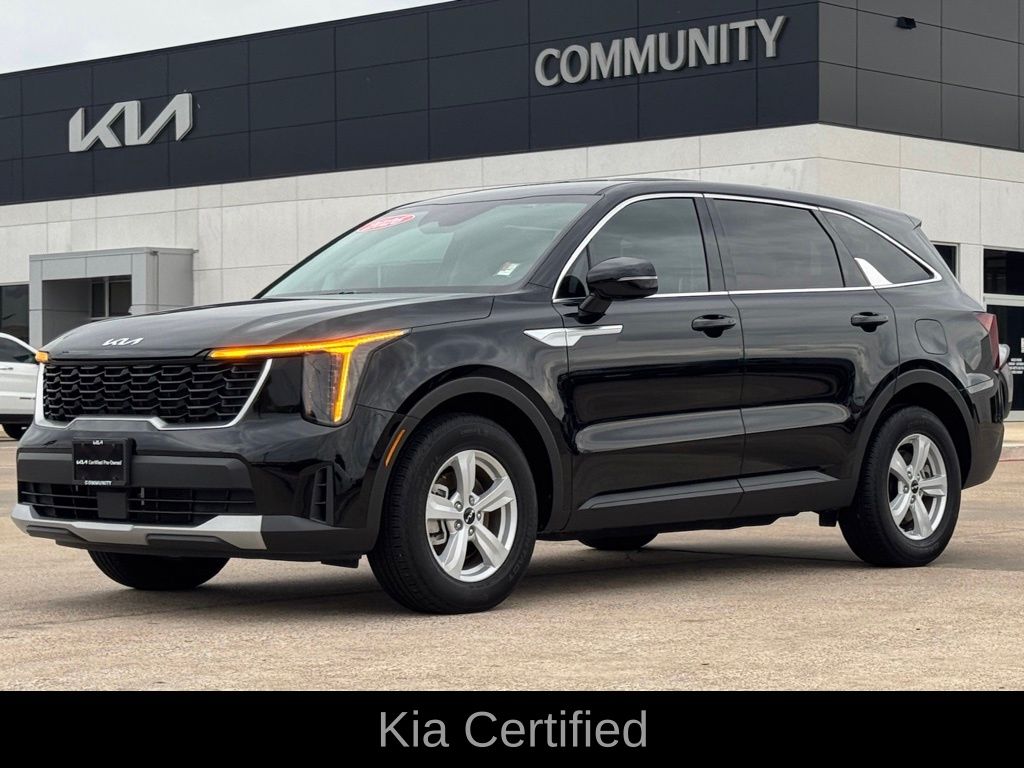 Ebony Black 2026 Kia Sorento SUV / Crossover Front-Wheel Drive 8-Speed Automatic