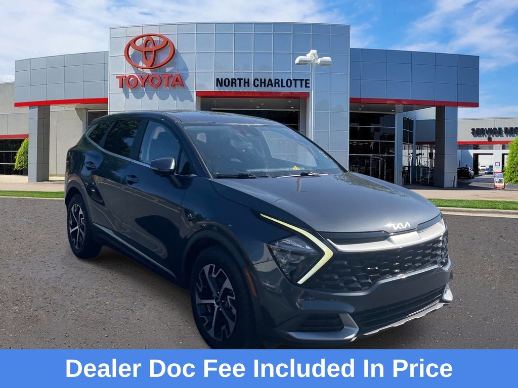 Gravity Gray 2023 Kia Sportage SUV / Crossover Front-Wheel Drive 8-Speed Automatic