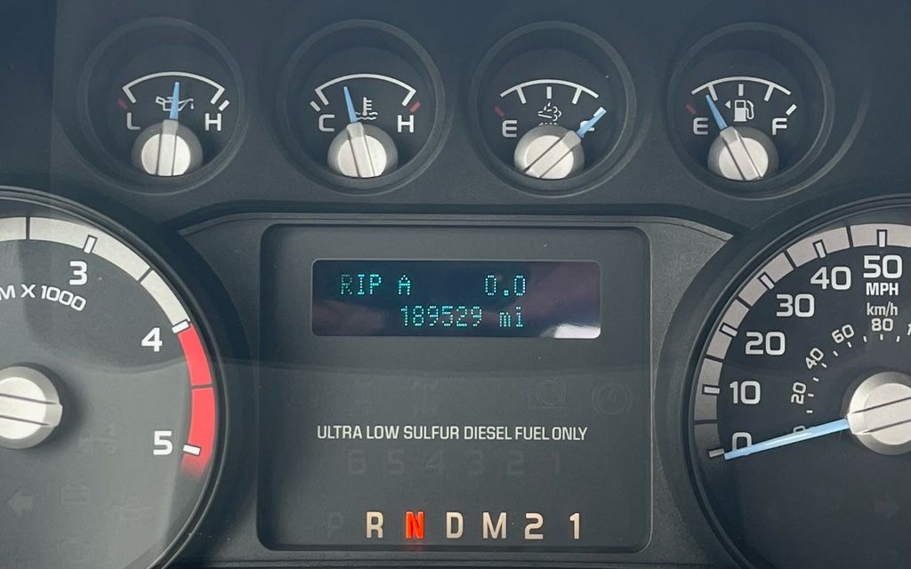2018 Ford F-750SD Base White at Sterling McCall Nissan