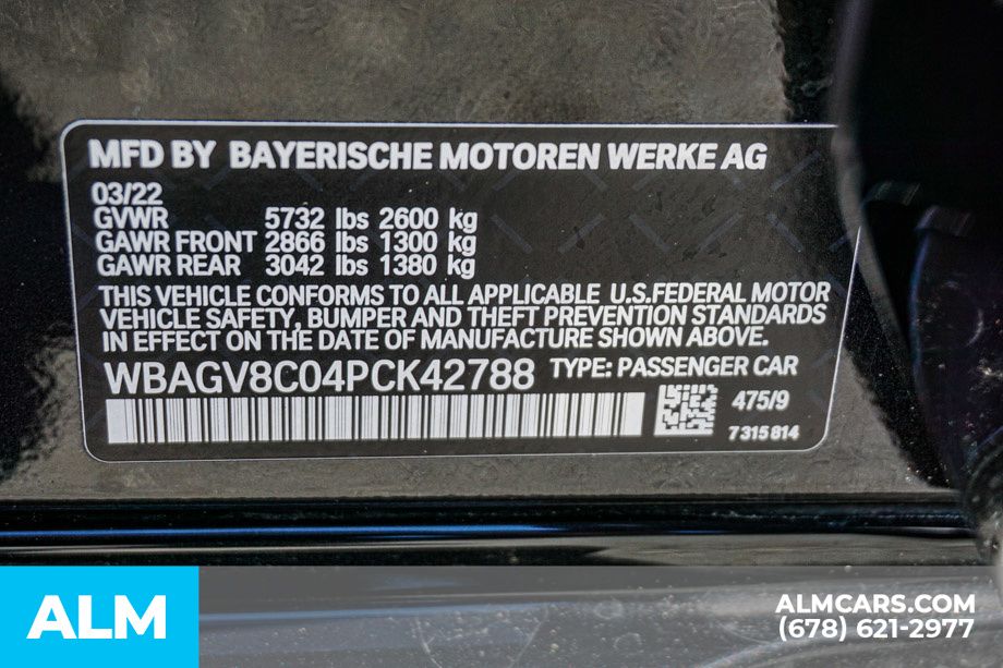 Used 2023 Black BMW M850i xDrive Gran Coupe image 62