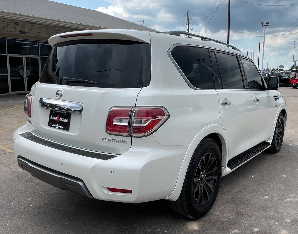 2019 Nissan Armada Platinum White at Royal Nissan