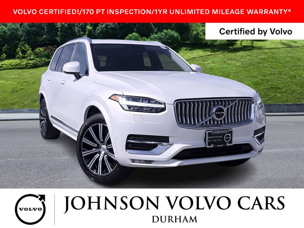 Crystal White Metallic 2025 Volvo XC90 SUV / Crossover All-Wheel Drive Automatic