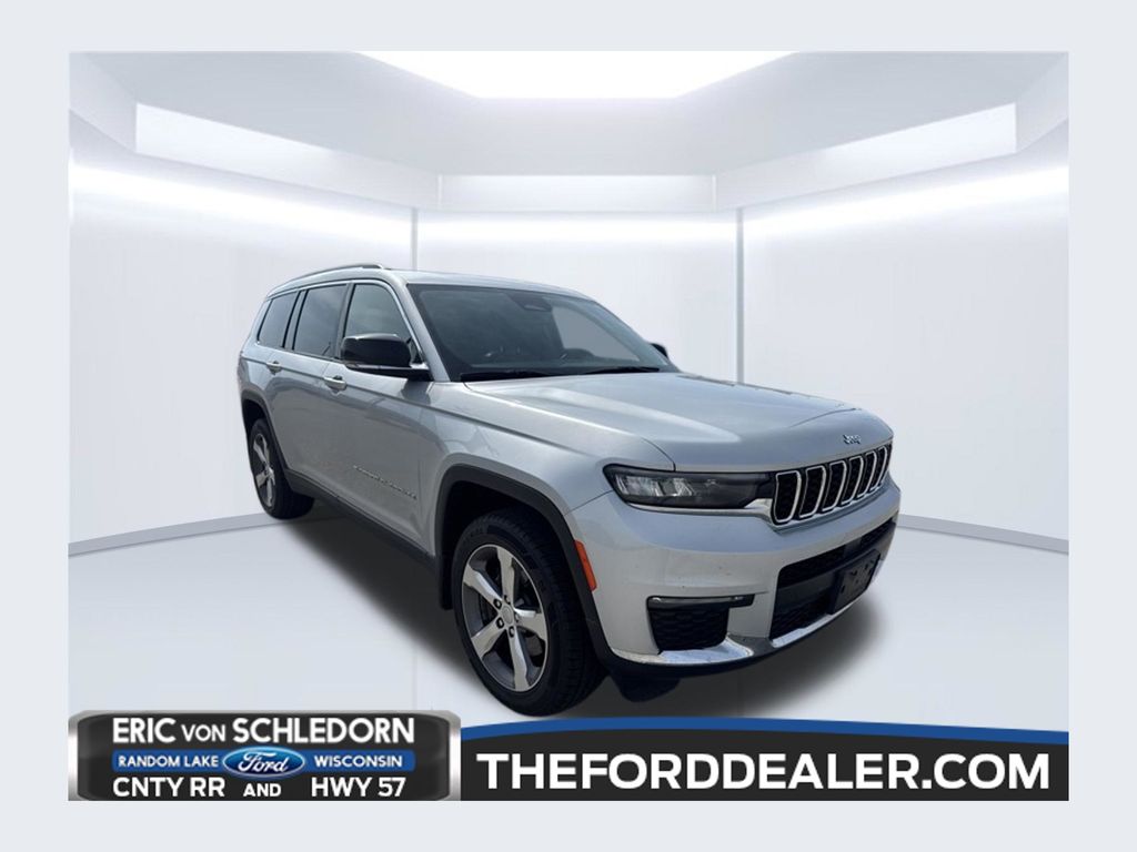 Silver Zynith 2021 Jeep Grand Cherokee L SUV / Crossover Four-Wheel Drive 8-Speed Automatic