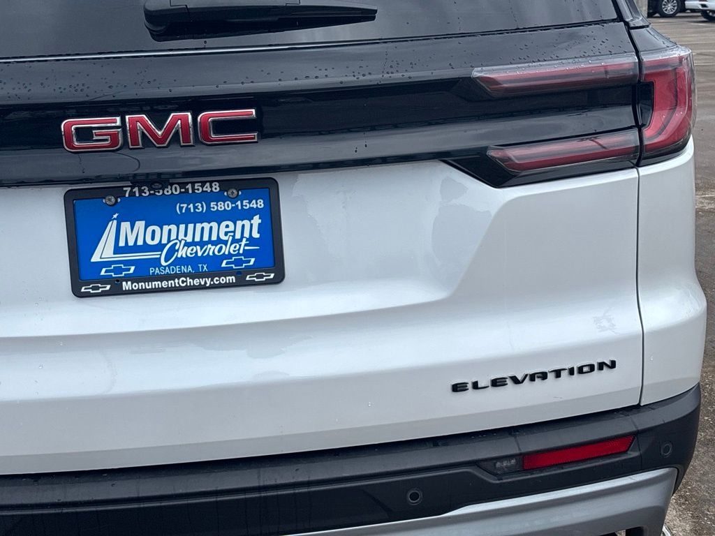 2024 GMC Acadia Elevation White at Bayway Cadillac Southwest